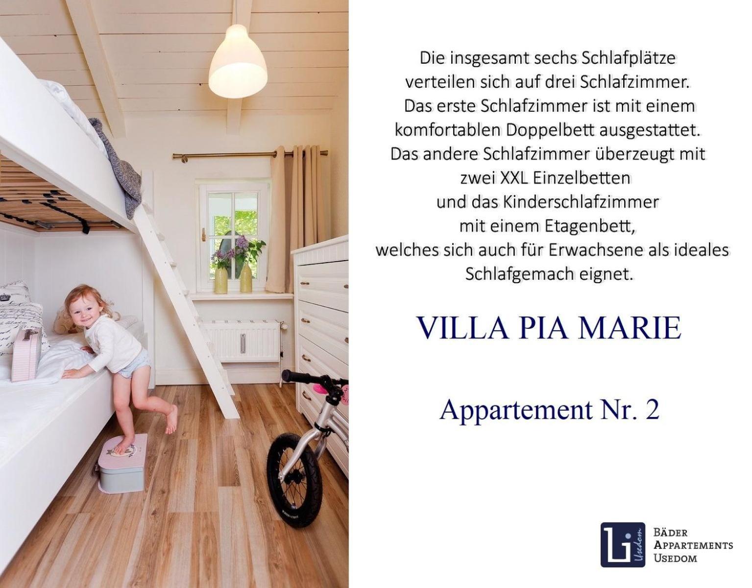 Villa Pia Marie App 2 Heringsdorf  Kültér fotó
